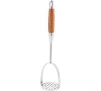 Marchfunny Presse-purée de pommes de terre conçu avec précision avec trous uniformes dans la plaque de purée pour des résultats constants chaque fois que vous cuisinez (bois de rose)