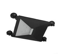 Marchfunny Support à ventouse en silicone résistant aux chocs pour Starlink Mini conçu pour une fixation ferme sur les camping-cars, yachts et vitres avec une durabilité par tous les temps (noir)