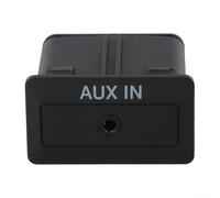 Marchfunny TD74-66-DFX Adaptateur d'interface audio ABS stéréo AUX entrée câble prise pour Mazda CX-9 2006-2012 Série 6 Console centrale