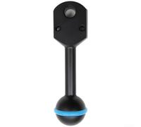 Marchfunny YS Adaptateur prise en charge en alliage d'aluminium avec rotule de 2,5 cm pour accessoires photo sous-marins (3.3)