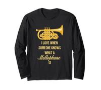 Marching Band, Joueur de cuivres I Love Mellophone Manche Longue