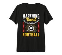 Marching Band The Hardest Working Team Drum Player Drumline T-Shirt Haut de Gamme