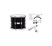 Marching & fanfare GEWA TAMBOUR TENOR 14 x 10 (SANS TIMBRE) BOULEAU (8 PLIS) BLACK // CERCLAGE ACIER Tambours