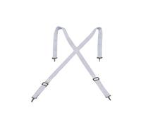 GEWA Sangle pour grosse caisse de marche Nylon blanc 3 cm de large réglable avec mousqueton