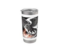 Marchosias Rising Fire, Crocs et Vol Gobelet isotherme en acier inoxydable double paroi