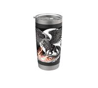 Marchosias Rising Fire, Crocs et Vol Gobelet isotherme en acier inoxydable double paroi