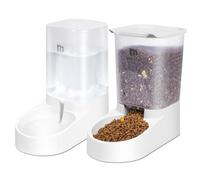 Marchul Abreuvoir et alimentateur Automatique pour Chats, Chiens, 3,8 L avec Distributeur d'eau et Distributeur Automatique pour Animaux