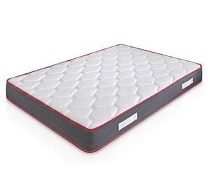 marcKonfort Matelas Ergo-Therapy 160x200 cm à mémoire de Forme | 18 cm Épaisseur | 2 cm de Mousse à mémoire de Forme de 65 kg/m3 | Foam AirSistem | Extrêmement Durable