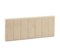 marcKonfort Tête de lit tapissée Creta 140x60cm beige