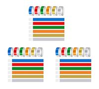 Marclix 1800 Bracelets de Couleur pour événements, Bracelets D'Identification D'Activité Légers et Imperméables En Papier Synthétique