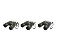 Marclix Lot de 3 jumelles avec objectif camouflage 4 x 31 mm pour enfant + sangle de cou