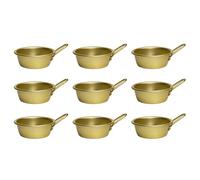 Marclix Makgeolli Lot de 9 traditionnels coréens en aluminium pour riz coréen