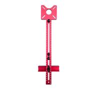 Marclix Support de Rainure de Fraisage Gabarit de Cercle de Toupie pour le Travail Du Bois pour Machine de Découpage Menuiserie Guide de Coupe de Cercle Outils de Planche en Alliage D'Aluminium 1 Pièc