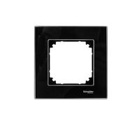 Marco 1 elem. elegance cristal Negro