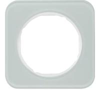 berker Berker Cadre en verre/pows 1 poste, rond 10112109 Quantité:1