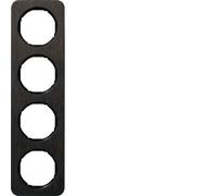 Marco 4E, R.1 madera/negro