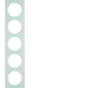 Marco 5E, R.3, cristal blanco polar, brillo