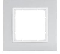 Marco B.7, 1E, aluminio/blanco polar, mate