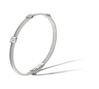 Marco Bicego, Femme, Accessoires, Gris, Taille: ONE Size Bracelet Empilable Masai avec Pavage Diamants