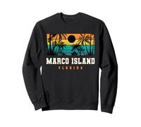Marco Island Florida Design rétro Marco Beach FL Sweatshirt