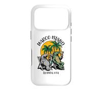 Marco Island Florida USA Motif Crocodile Lamantin Amusant Coque pour iPhone 17 Pro