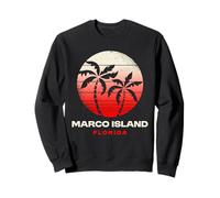 Marco Island, Floride, Coucher de Soleil, Design Marco Beach, Floride Sweatshirt