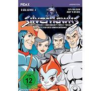 Marco Kröger;Ben Hecker;Helgo Liebig;Monika Barth - Silverhawks - Die Retter des Universums, Vol. 1 / Die ersten 32 Folgen der Kult-Serie (Pidax Animation) [4 DVDs]