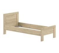 MARCO - Lit Enfant 90x200cm Aspect Chêne clair - Altobuy Marron G