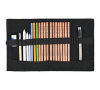 MARCO Lot de 22 crayons à croquis - Pour croquis et dessin - Pour débutants - Pour artistes, adultes, adolescents