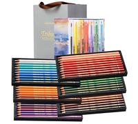 MARCO Lot de 60 crayons de coloriage à base d'huile pour adultes