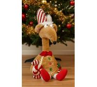 Marco Paul Décorations de Noël d'intérieur Rat a Tat en pain d'épices Petite peluche douce Rongeur pour la maison Accessoires de cuisine Rat en pain d'épices Décoration d'intérieur 84 x 32 x 30 cm