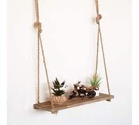 Marco Paul Étagère Murale Flottante en Bois à 1 Niveau avec Finition Rustique - Style Shabby Chic - pour Accessoires de Maison