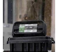 Marco Paul Grande boîte électrique résistante aux intempéries pour l'extérieur Protection de jonction Noir Boîte de connexion extérieure Boîte de connexion étanche Housse de rallonge Protection