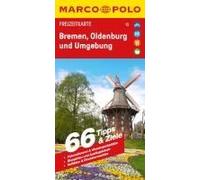 Marco Polo Freizeitkarte 10 Bremen, Oldenburg Und Umgebung 1:100.000