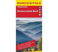 MARCO POLO Freizeitkarte 38 Schwarzwald Nord 1:100.000: 1:100 000