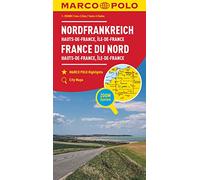 MARCO POLO Hauts-de-France, Île-de-France Mapa regionalna w skali 1:250 000 - składana mapa, 3 marca 2022 r.