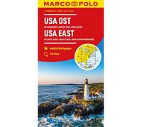 Marco Polo Kontinentalkarte Usa Ost 1:2 Mio.