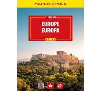 MARCO POLO Reiseatlas Europa 1:2 Mio.: Straßenatlas und Autoatlas, Spiralbindung