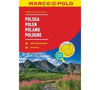 Marco Polo Reiseatlas Polen 1:300 000