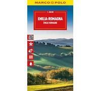 MARCO POLO Reisekarte Italien 06 Emilia Romagna 1:200.000: Straßenkarte und Autokarte mit sehenswerten Strecken, Highlights und digitaler Erweiterung