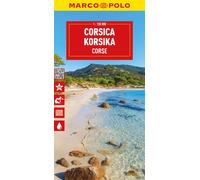 Marco Polo Reisekarte Korsika 1:150.000
