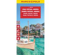 Marco Polo Reisekarte Spanien, Portugal 1:1 Mio.