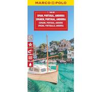 Collectif – Espagne, Portugal, Andorre 1:1 Mio. – Marco Polo Highlights – Atlas / carte