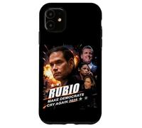 Marco Rubio 2028 Make Democrats Cry Again Action Poster Coque pour iPhone 11