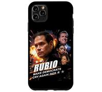 Marco Rubio 2028 Make Democrats Cry Again Action Poster Coque pour iPhone 11 Pro Max