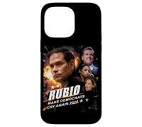 Marco Rubio 2028 Make Democrats Cry Again Action Poster Coque pour iPhone 14 Pro Max