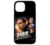 Marco Rubio 2028 Make Democrats Cry Again Action Poster Coque pour iPhone 15