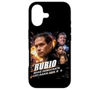 Marco Rubio 2028 Make Democrats Cry Again Action Poster Coque pour iPhone 17