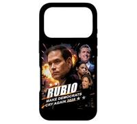 Marco Rubio 2028 Make Democrats Cry Again Action Poster Coque pour iPhone 17 Pro