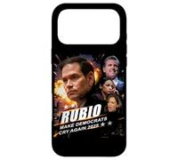 Marco Rubio 2028 Make Democrats Cry Again Action Poster Coque pour iPhone 17 Pro Max